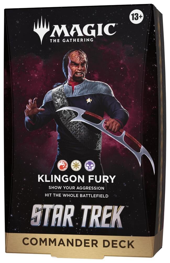 MTG: Star Trek - Klingon Fury  Commander Deck