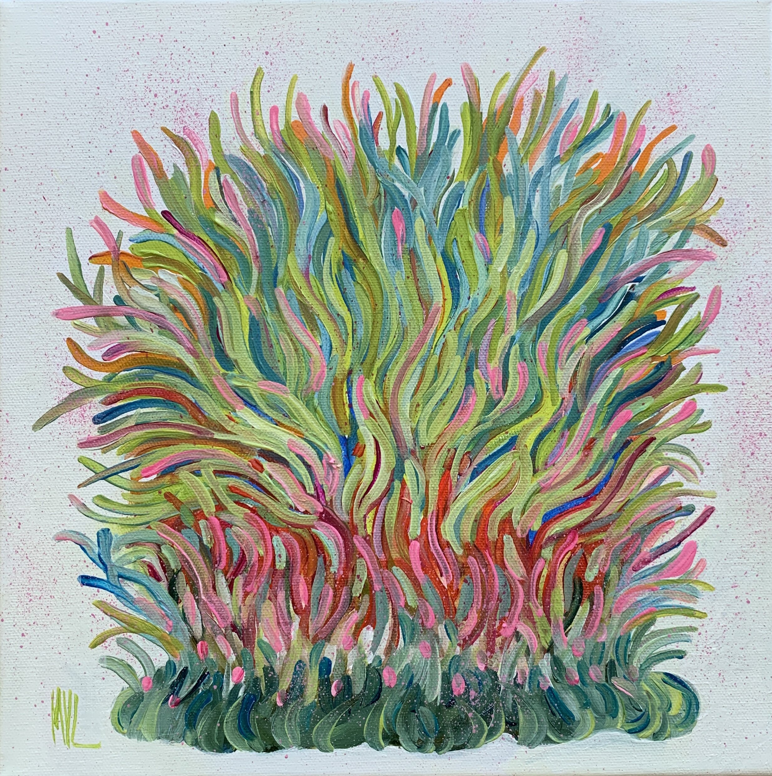 Sea Grass Series #3 - 12" x 12"