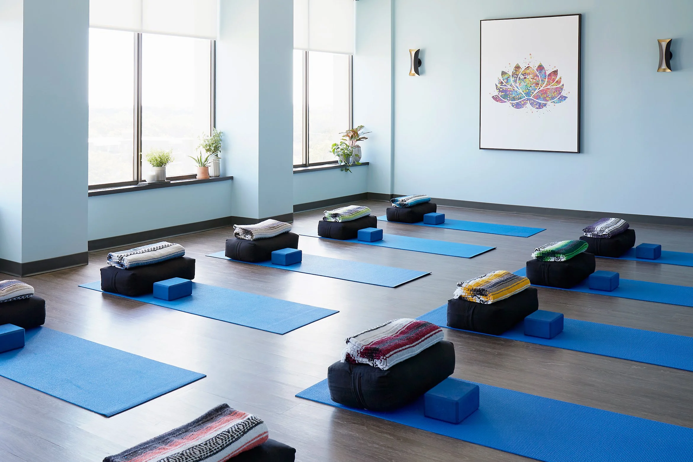 Behavioral Health Interior Design - Yoga Room