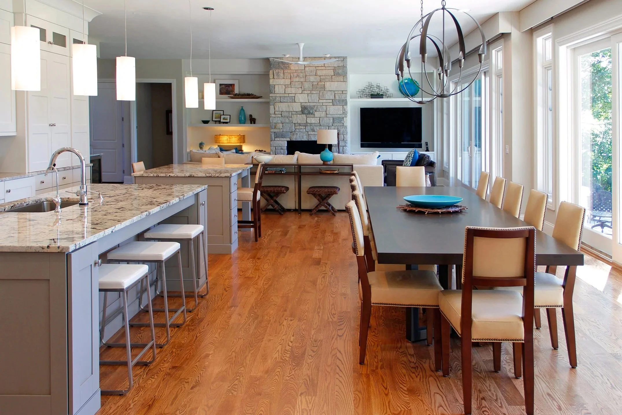 Open Plan Dining & Living Room Epic Interiors