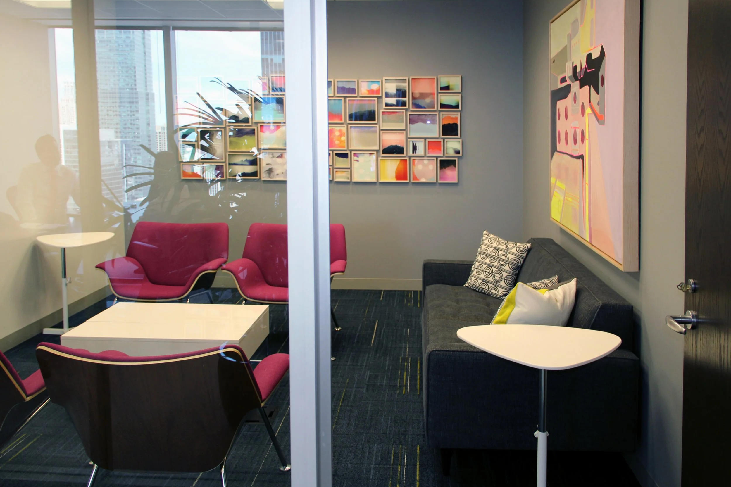 Corporate Office Interior Design - Contemporary Art Program