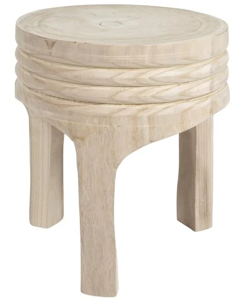 Paulownia Wood Stool