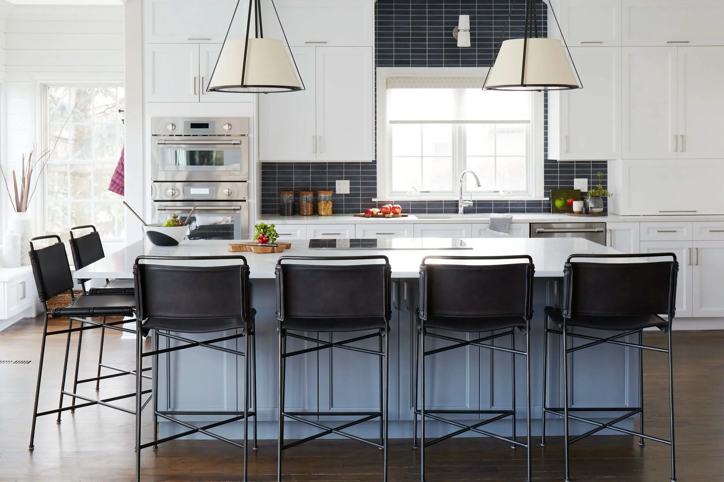 Bright White Modern Kitchen Design