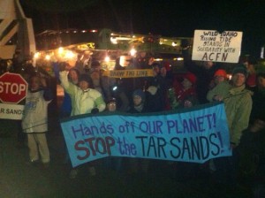 Dec 2, 2013 - FOR IMMEDIATE RELEASE: Tribal Members &amp; Activists block Tar Sands megaload shipment in Umatilla, OR
