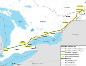Mar 12, 2014 - Enbridge Tar Sands to Montreal Pipeline Approved