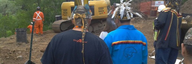 Jul 21, 2014 - FOR IMMEDIATE RELEASE: Six Nation’s Members Block Work on Enbridge’s Line 9 Pipeline