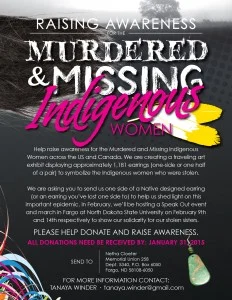 Jan 8, 2015 - Raising Awareness for Missing and Murdered Indigenous Women #MMIW
