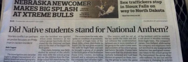 Feb 1, 2015 - Violence Against Native Children Lauded by Rapid City Media, By Danielle Miller