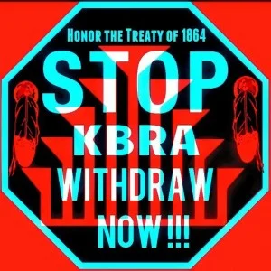 Apr 1, 2015 - FOR IMMEDIATE RELEASE- Klamath Tribal Members Refuse to Support Water Settlement