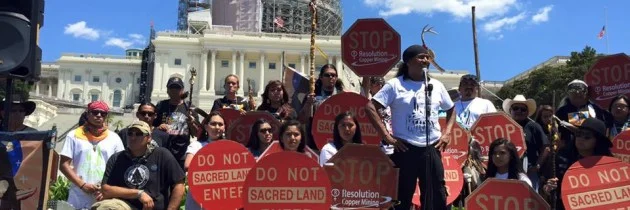 Jul 24, 2015 - Arizona Congressman Paul Gosar Orders Apache Stronghold Visitors Removed by Capitol Police, Threatens Grandmothers With Arrest