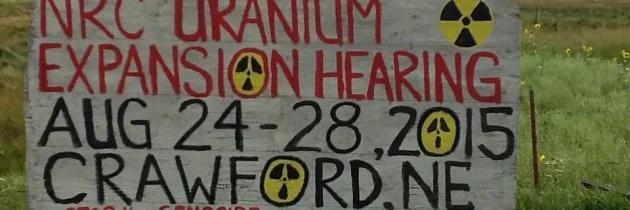 Aug 23, 2015 - Future of Great Plains Water to be Examined in Hearings on Renewal of Uranium Mine Permit
