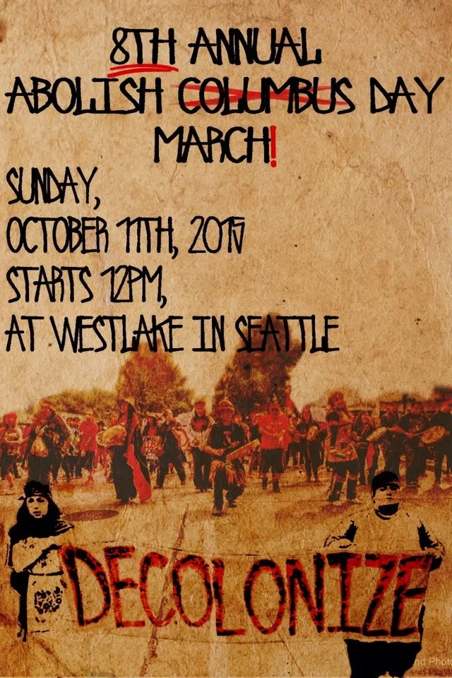 Oct 5, 2015 - Rise and Decolonize: Abolish Columbus Day by Nahaan
