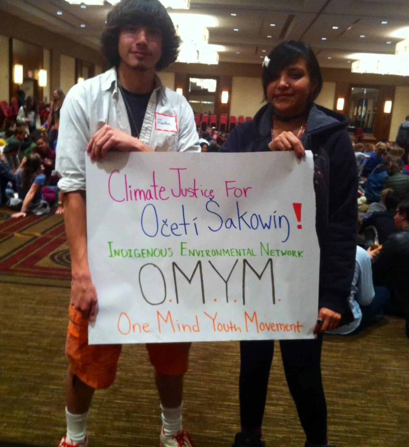 Nov 9, 2015 - Lakota Youth Join Thousands to Commit Civil Disobedience in Demanding Justice On Race, Climate And Immigration