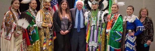 May 19, 2016 - Bernie Sanders Comes to Indian Country by Allison Renville
