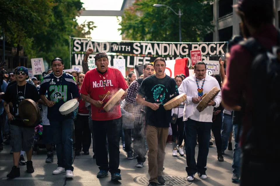 Sep 23, 2016 - Northwest Tribal Leaders Hold Mass Rally to Oppose Dakota Access Pipeline