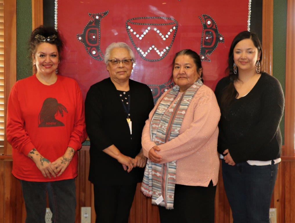From left to right: Janet Stegall, Grant Writer; Jerrie Simmons, Court Director; Jessie Goddard, Vice Chairwoman; Misty Secena, General Manager.