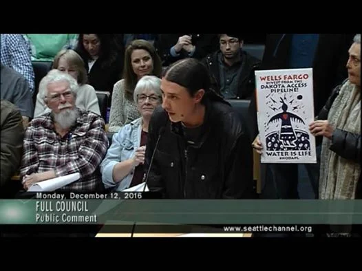 Dec 13, 2016 - Seattle Moves Closer to Divestment from Wells Fargo over Dakota Access Pipelin