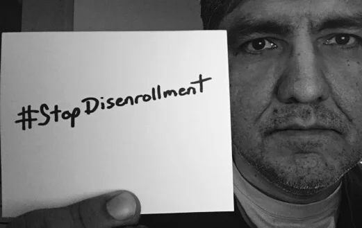 Feb 7, 2017 - NATIONAL “STOP DISENROLLMENT” VISUAL ADVOCACY MOVEMENT WILL RELAUNCH ON WEDNESDAY, FEBRUARY 8