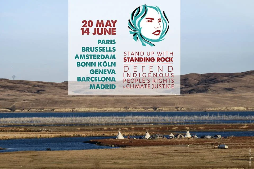 May 10, 2017 - Native Activists Head to Europe for Solidarity Tour