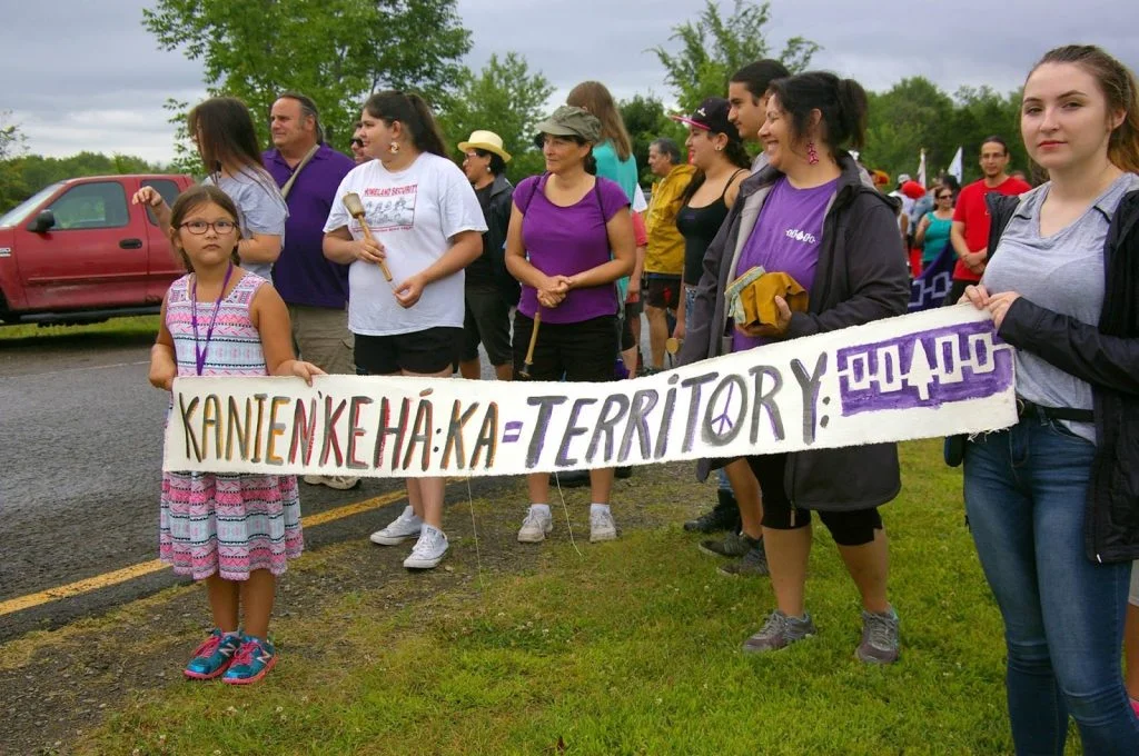 Aug 13, 2017 - Mohawks Declare “There Can be No Peace in a Climate of Fear!”