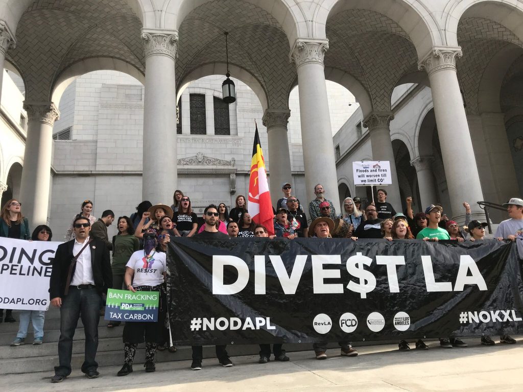 Dec 25, 2017 - Victory! Wells Fargo Excluded from Banking Contracts: Divest L.A. Statement 