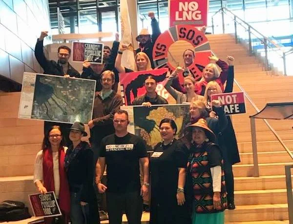 Jan 18, 2018 - Water Protectors Introduce Resolution to Stop Fracked Gas Plant