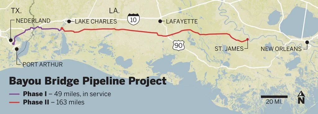 Feb 24, 2018 - Judge Issues an Injunction Halting Construction of the Bayou Bridge Pipeline
