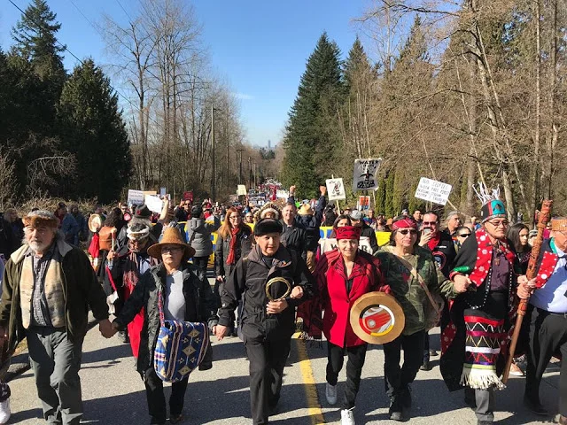 Mar 13, 2018 - Indigenous Leaders Erect Traditional ‘Watch House’ near Kinder Morgan Pipeline Route