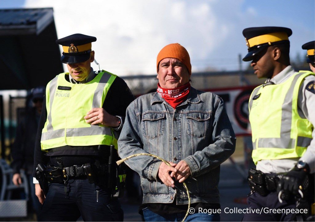 Mar 19, 2018 - Mass Arrests at Kinder Morgan Pipeline Blockade