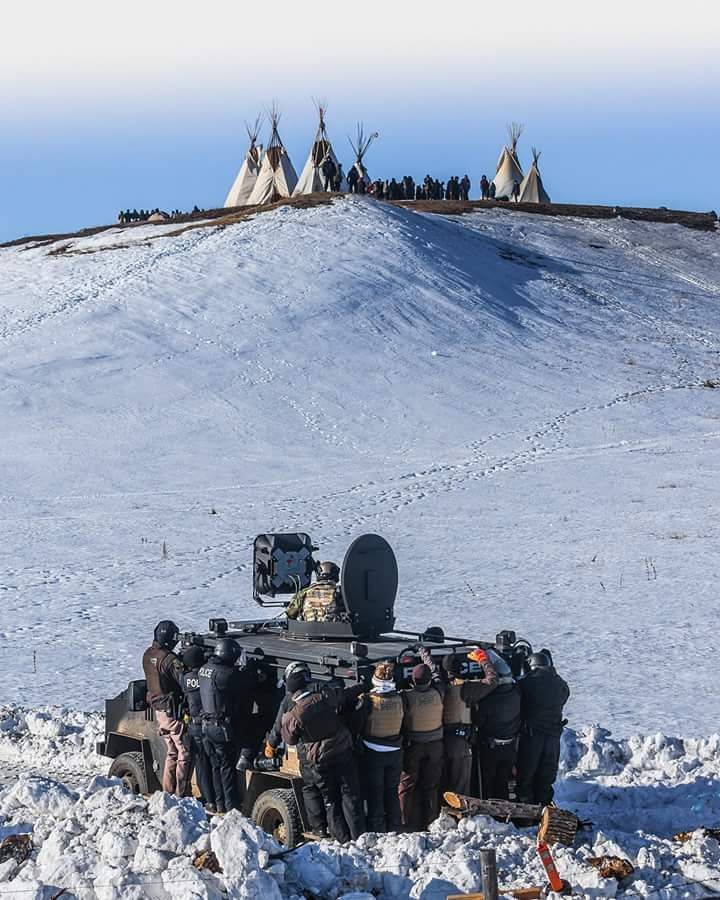 The eviction of Last Child Camp #NoDAPL