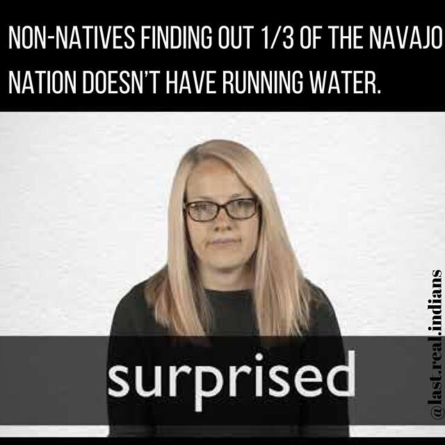 &ldquo;How can the live like that?&rdquo; asked a startled Karen.
&bull;
#lastrealindians