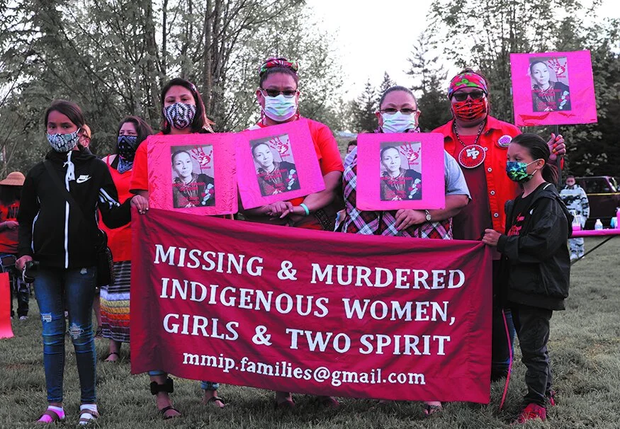 Recognizing the national crisis of Missing and Murdered Indigenous Women by Michael Rios