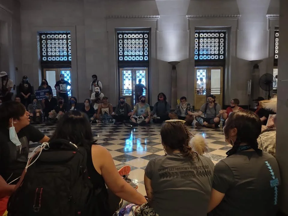 Frontline Indigenous Leaders Occupy the Bureau of Indian Affairs in D.C. for the First Time Since the 1970's