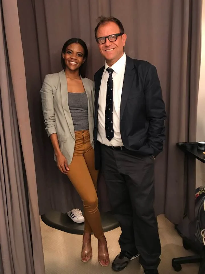 With Candace Owens.