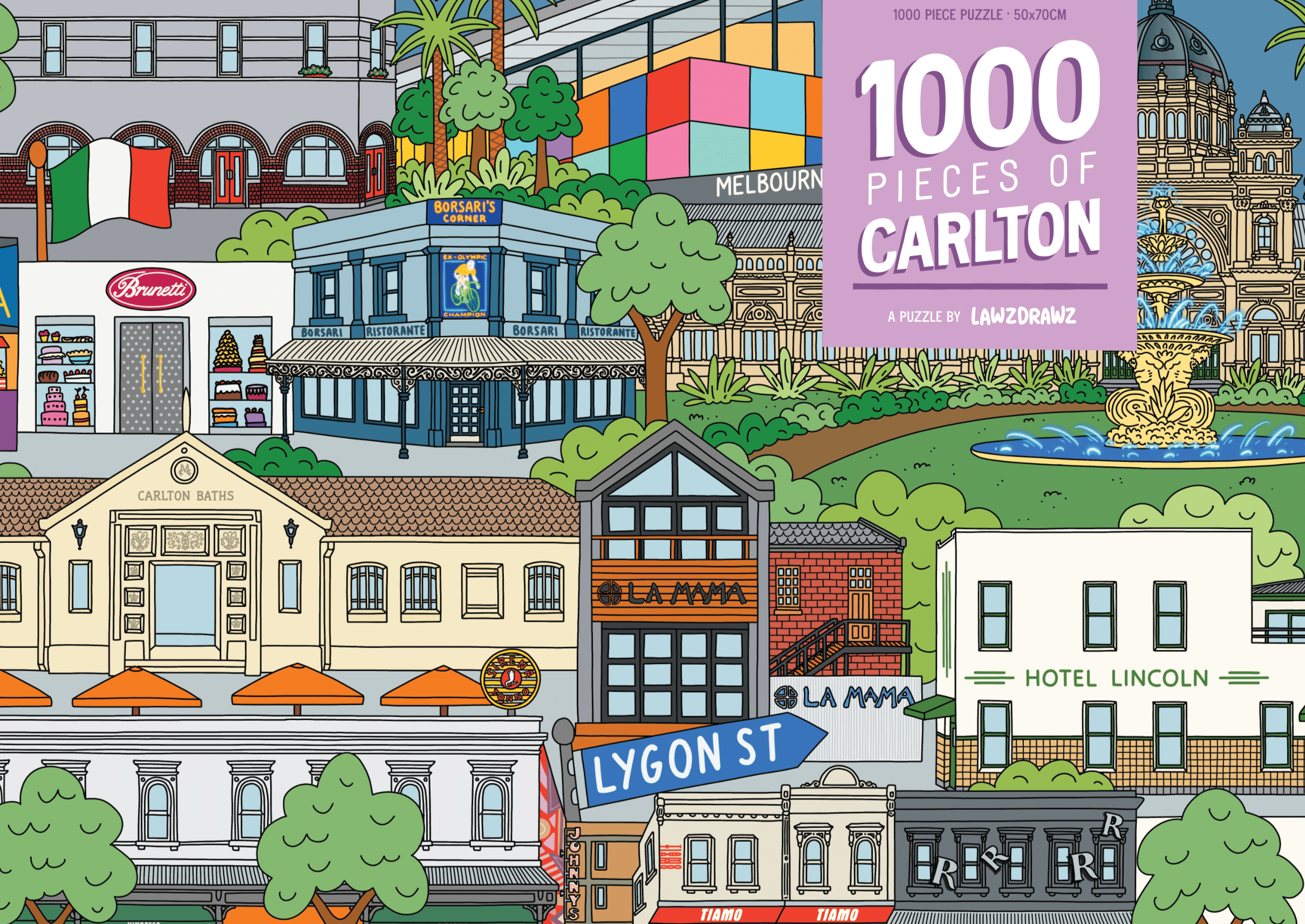 1000 Pieces of Carlton - Puzzle