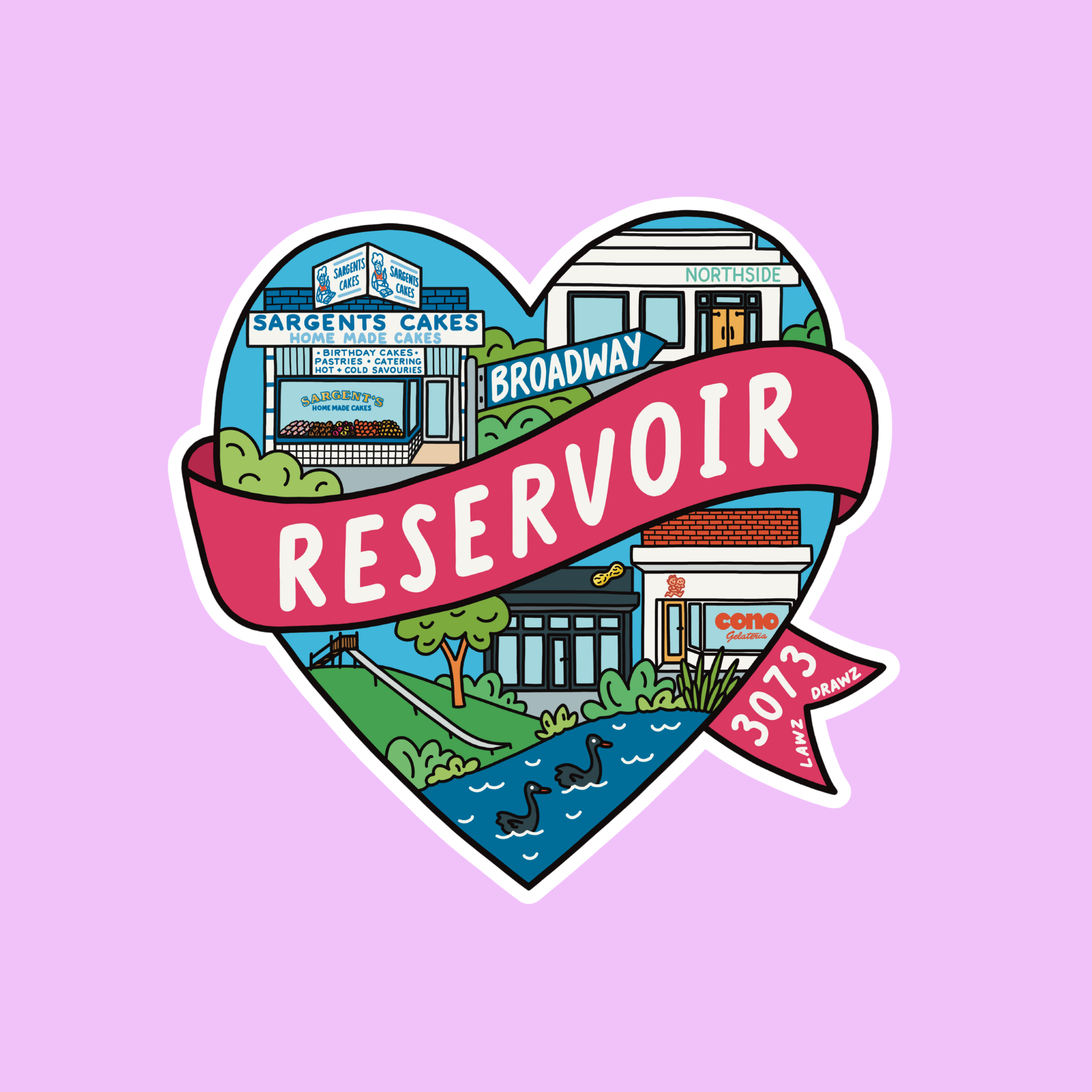 Reservoir Sticker