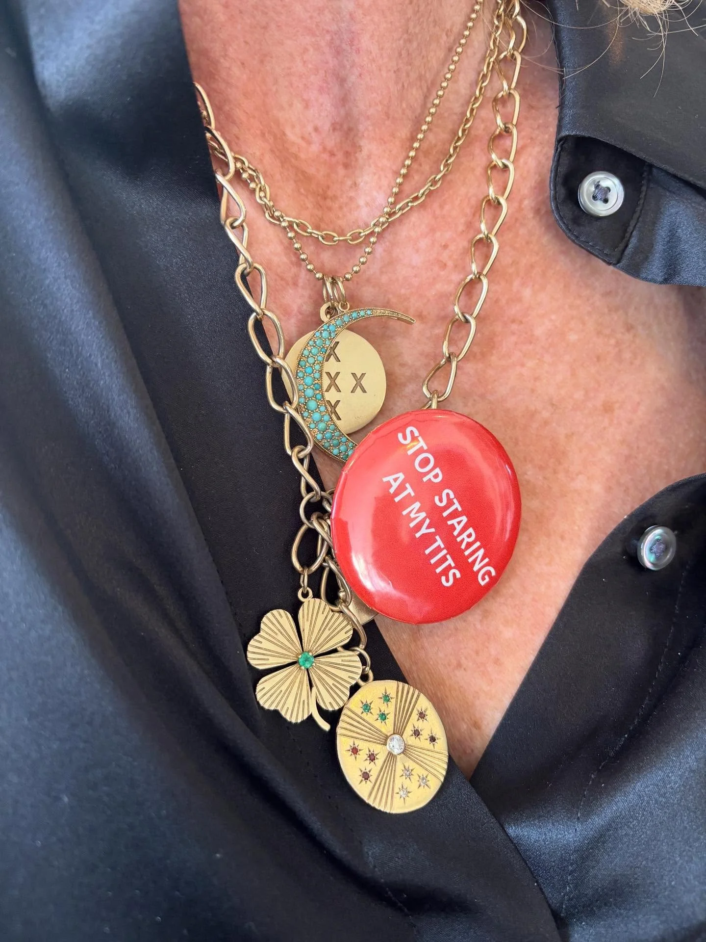 A beautiful weekend celebrating the life of a good friend&rsquo;s mom. Love being in San Francisco and surrounded by so many Netherfield necklaces 🥰