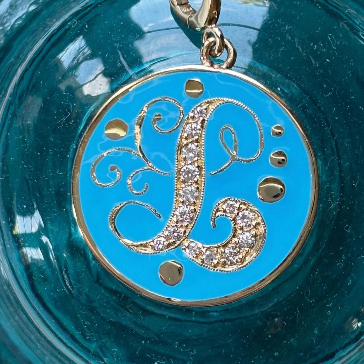 Our vintage initials are show stoppers and conversation starters ✨ made from molds from the 1950s that our jeweler found in his bench after years at Van Cleef &amp; Arpels.  Their impeccable workmanship are unparalleled and although Van Cleef manufac