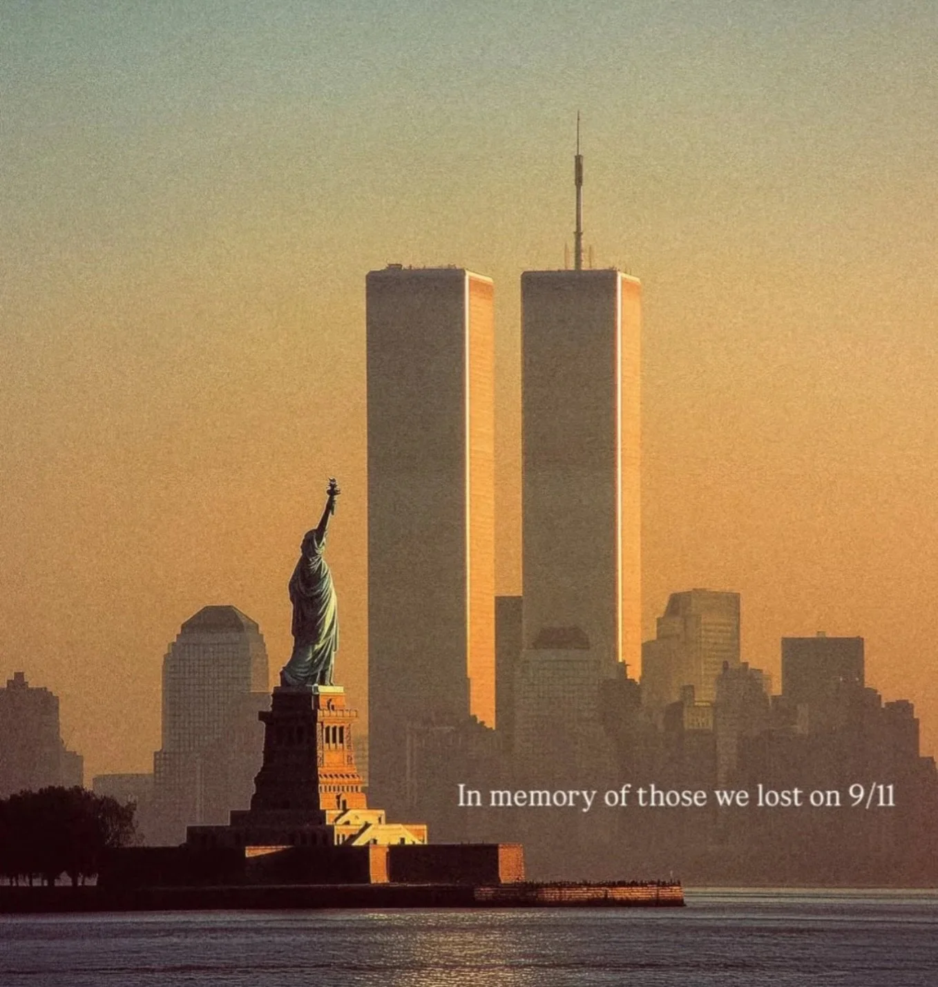 25 years.  I can still remember the exact moment I walked out of my apartment to look up to see that a plane had just hit the World Trade Center. We may be in Los Angeles now, but I will forever be  New Yorker. #neverforget