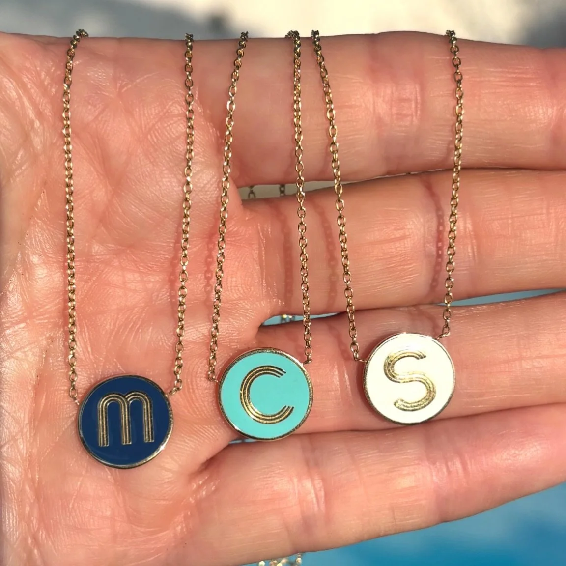 One art deco initial or three? No wrong answer.