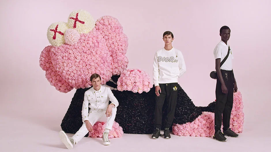 kaws dior collection