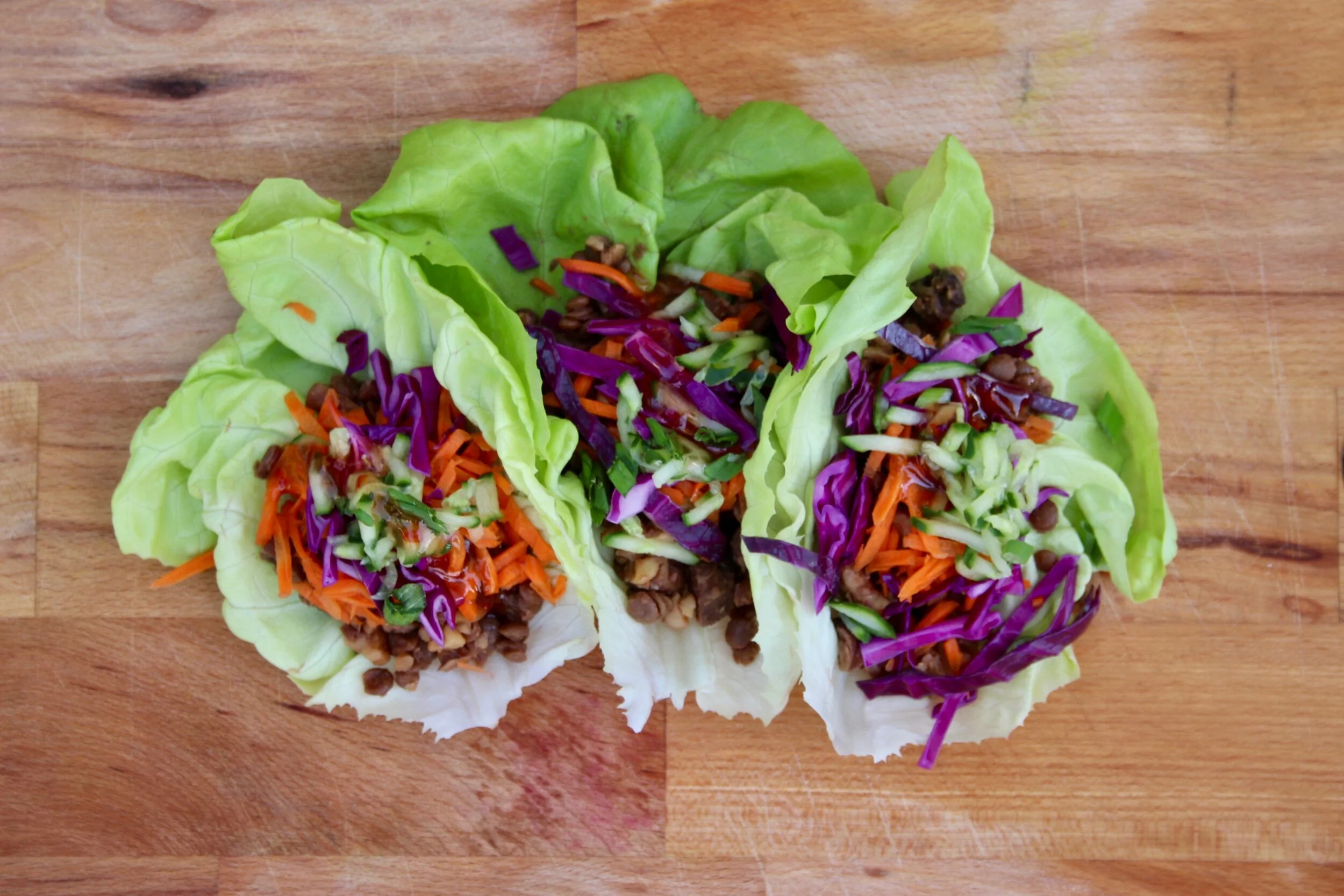 Lettuce Crunch Wraps