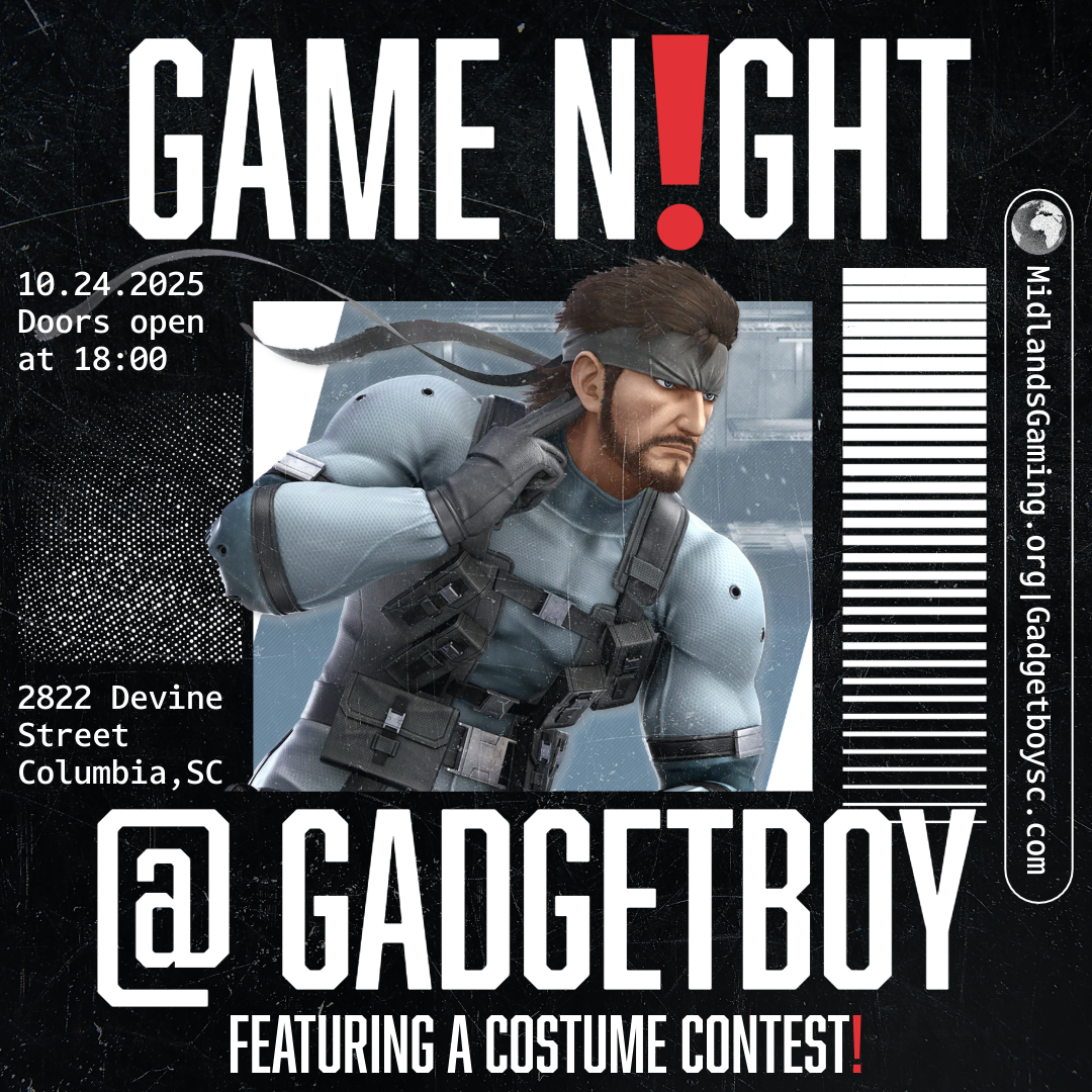 Game N!ght @ Gadgetboy