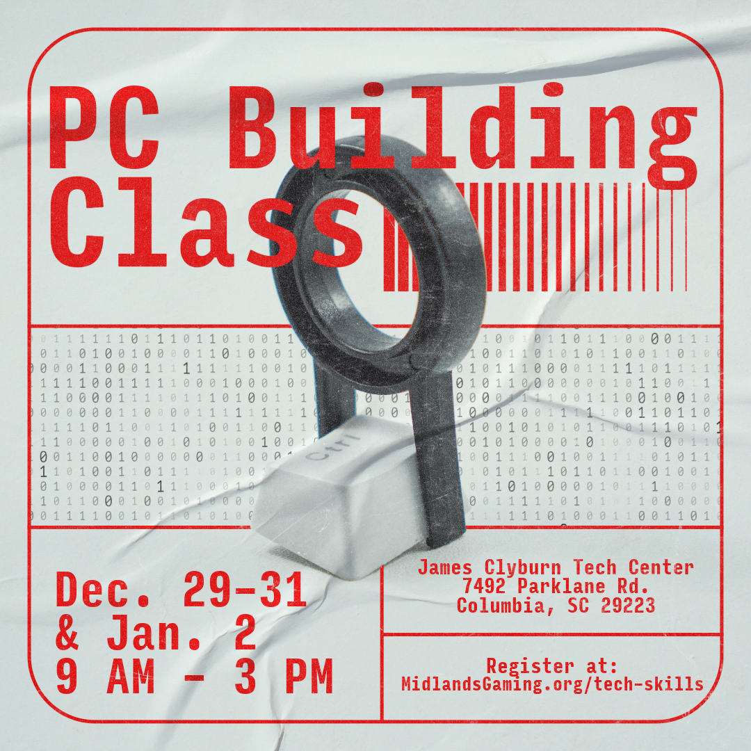 PC Building Class — Midlands Gaming Coalition