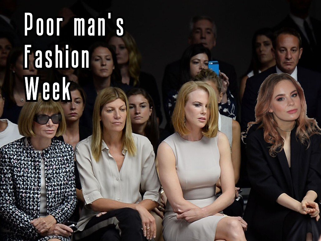 Poor man's fashion week