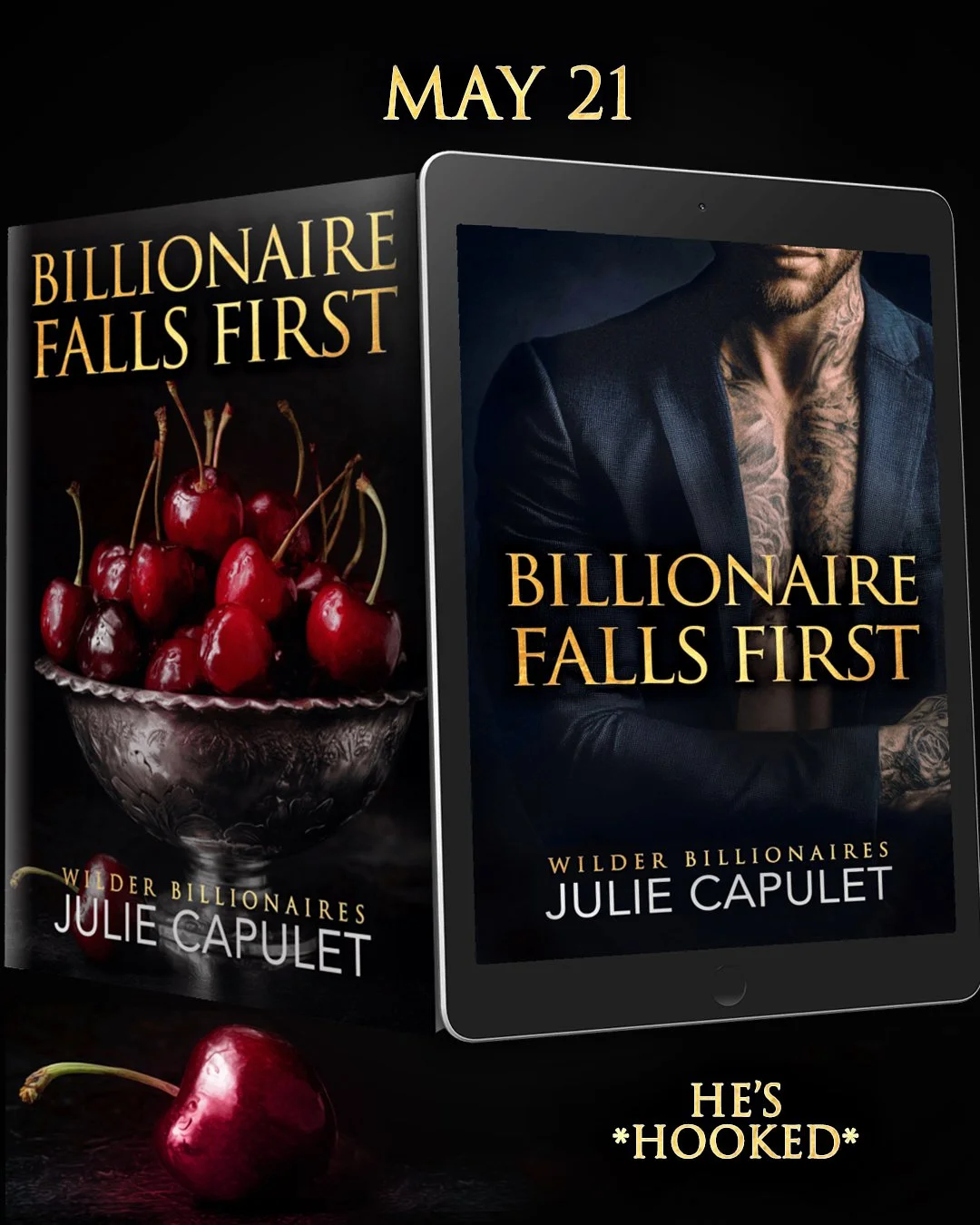 ✨ 𝐂𝐎𝐕𝐄𝐑 𝐑𝐄𝐕𝐄𝐀𝐋 ✨

Welcome to my sexy new 𝐖𝐢𝐥𝐝𝐞𝐫 𝐁𝐢𝐥𝐥𝐢𝐨𝐧𝐚𝐢𝐫𝐞𝐬 series, a seductive world of luxury and obsession! Four hot billionaire brothers, four steamy love stories 🔥 𝐁𝐢𝐥𝐥𝐢𝐨𝐧𝐚𝐢𝐫𝐞 𝐅𝐚𝐥𝐥𝐬 𝐅𝐢𝐫𝐬𝐭 is co