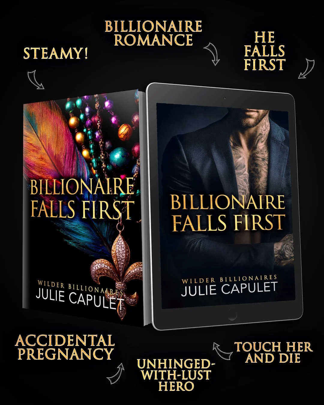 Coming June 17!

Read if you love
💘 absolutely obsessed hero who falls first
🔥 heat level: hot!
😘 v heroine
💫 accidental pregnancy
💍 billionaire romance
💖 set in New York and New Orleans

𝑭𝒓𝒐𝒎 𝑨𝒎𝒂𝒛𝒐𝒏 𝒕𝒐𝒑 20 𝒃𝒆𝒔𝒕𝒔𝒆𝒍𝒍𝒊𝒏𝒈 ?