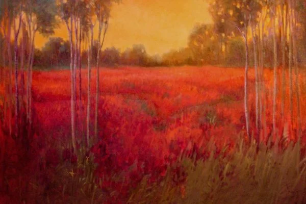 An original oil painting by Jill’s Mom, Ann Ruttan.