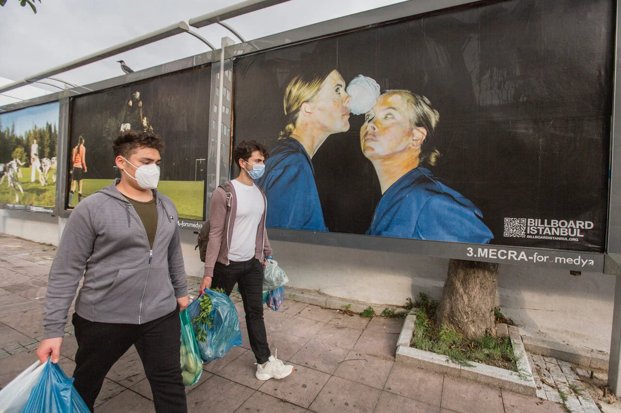  Billboard Istanbul, documentary photo, 2020 