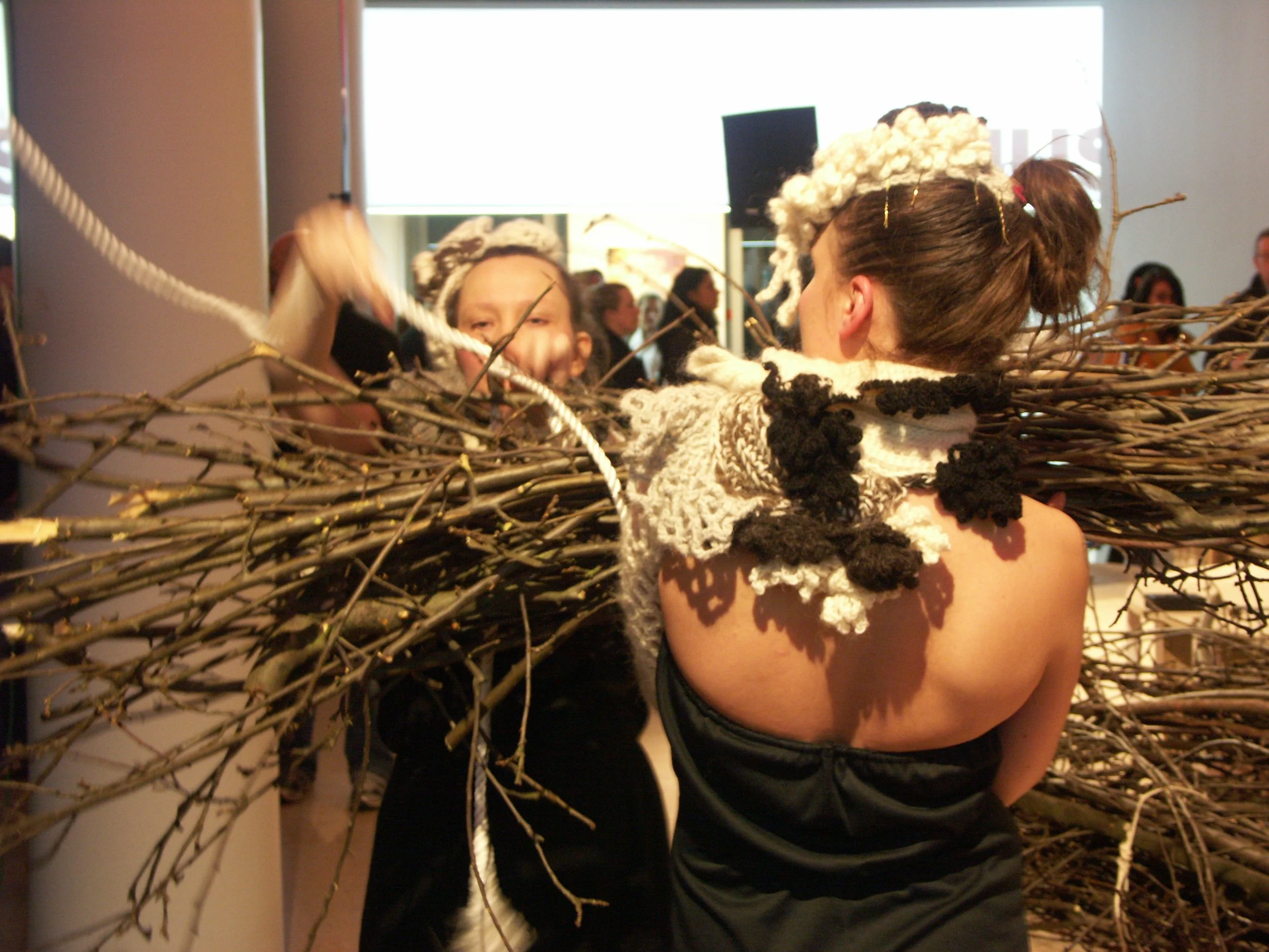  Creation Corruption Celebration, 3-hour-long performance, museum night, Schirn Kunsthalle Frankfurt, 2005   